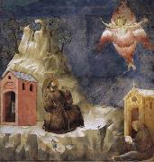 GIOTTO di Bondone Stigmatization of St Francis oil painting
